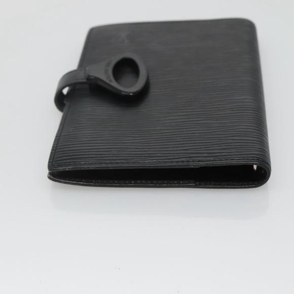 LOUIS VUITTON Epi Z Agenda PM Day Planner Cover Black R20092 LV Auth BA1199 - Picture 5 of 16